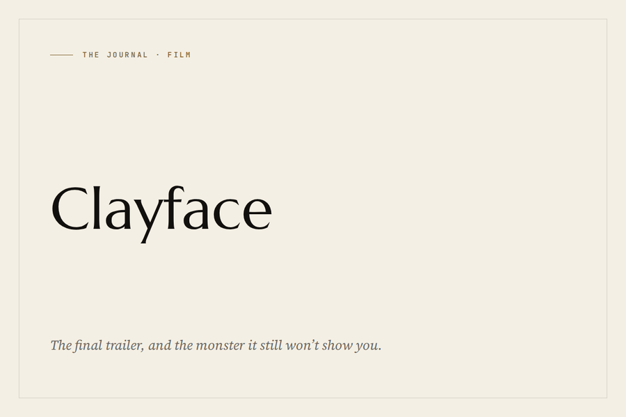 The Journal: Clayface