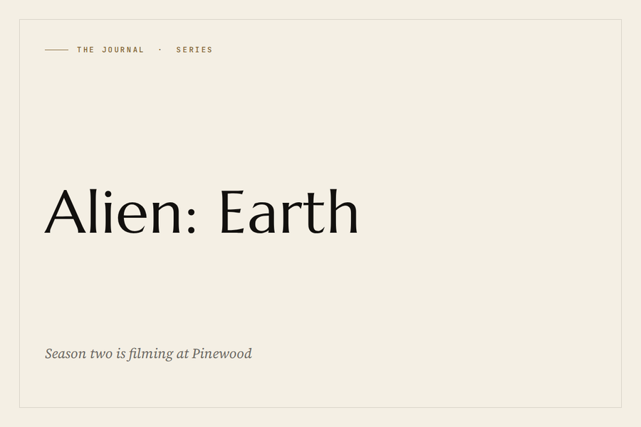 The Journal: Alien: Earth