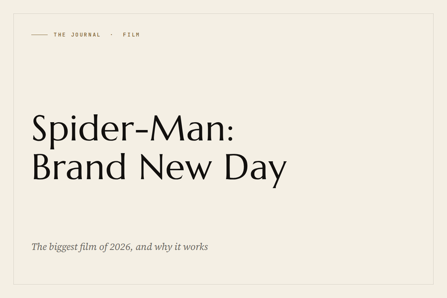The Journal: Spider-Man: Brand New Day