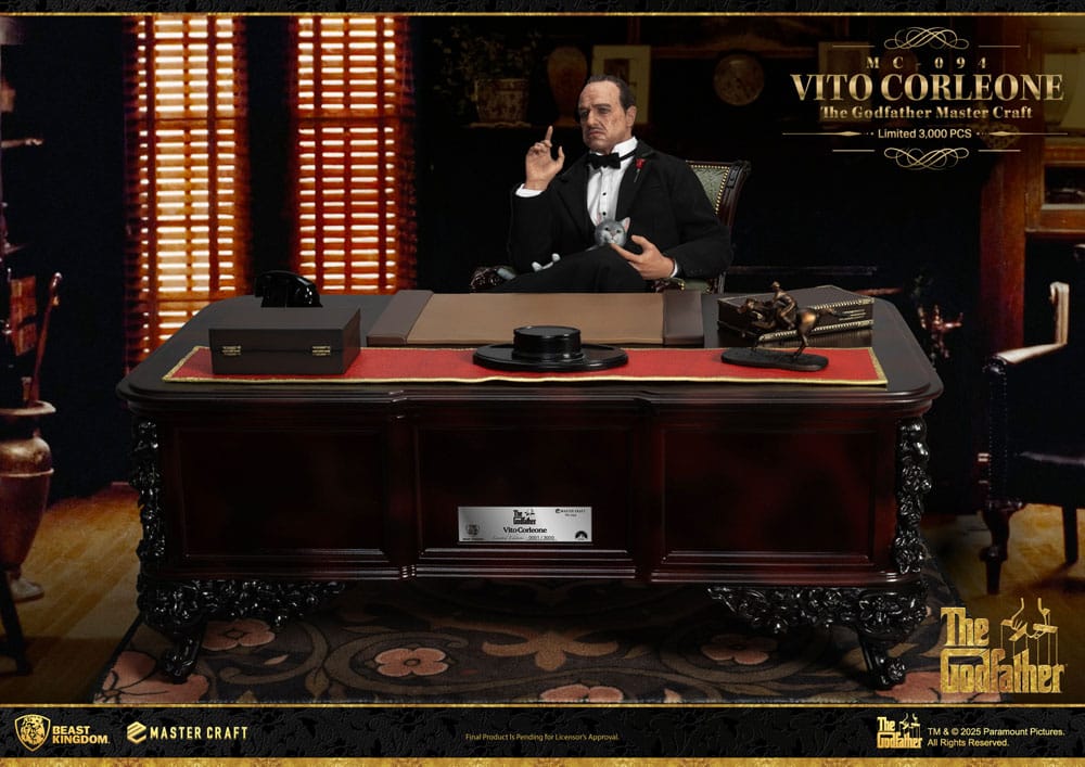 The Godfather Master Craft Statue Vito Corleone 31 cm