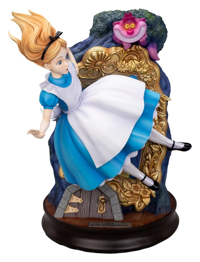 Alice in Wonderland Master Craft Statue Alice & The Cheshire Cat 40 cm