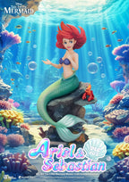 The Little Mermaid Master Craft Statue Ariel & Sebastian 42 cm