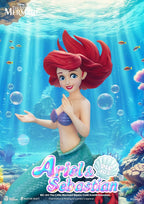 The Little Mermaid Master Craft Statue Ariel & Sebastian 42 cm