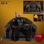 Star Wars: The Mandalorian Action Figure 1/6 Boba Fett Repaint Armor and Throne Special Edition 30 cm