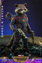 Guardians of the Galaxy Vol. 3 Movie Masterpiece Action Figuren 1/6 Rocket & Cosmo 16 cm