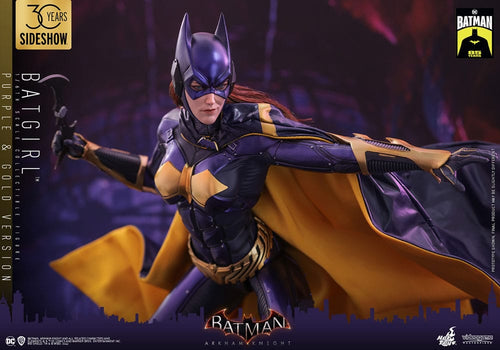 Batman Arkham Knight Videogame Masterpiece Action Figure 1/6 Batgirl (Purple and Gold Version) Exclusive 30 cm