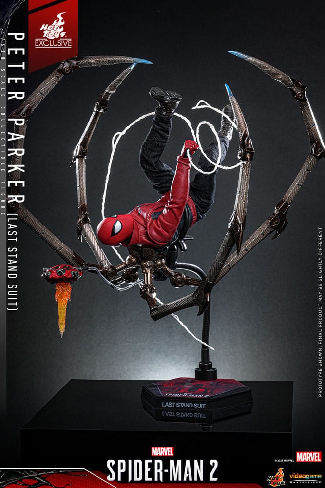 Spider-Man 2 Action Figure 1/6 Peter Parker (Last Stand Suit) Hot Toys Exclusive 30 cm, view 3