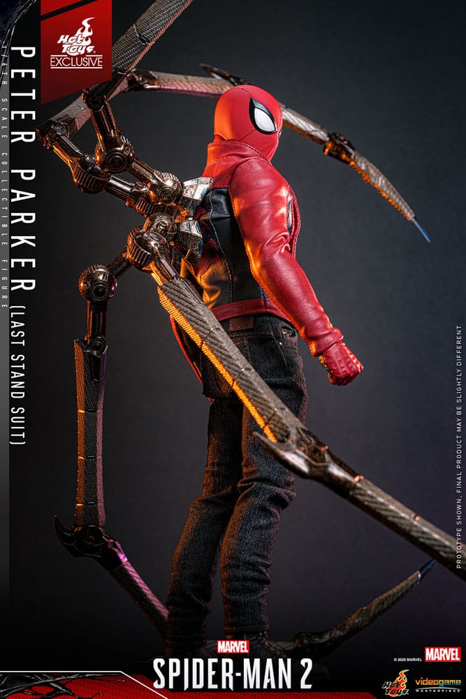 Spider-Man 2 Action Figure 1/6 Peter Parker (Last Stand Suit) Hot Toys Exclusive 30 cm, view 4