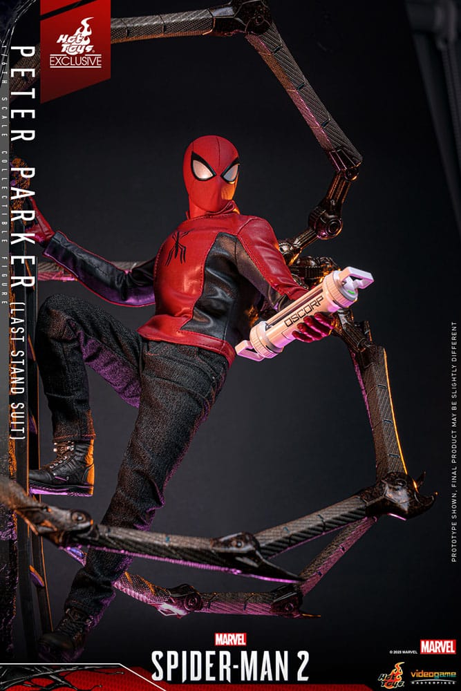 Spider-Man 2 Action Figure 1/6 Peter Parker (Last Stand Suit) Hot Toys Exclusive 30 cm, view 7
