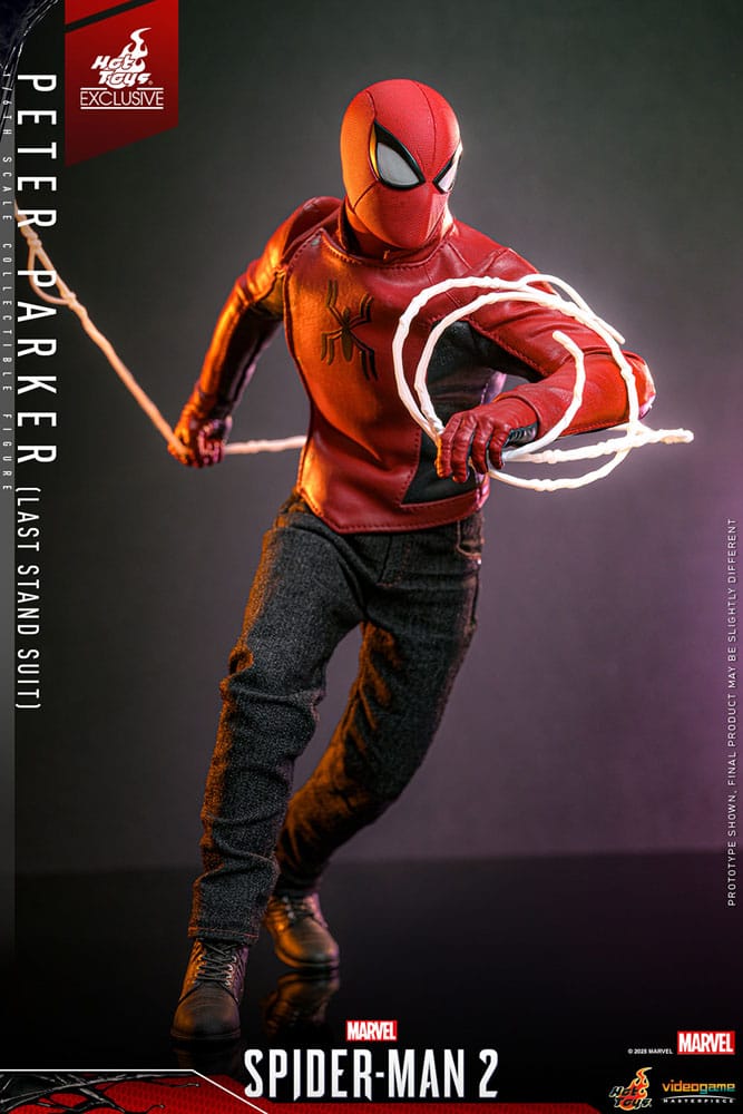 Spider-Man 2 Action Figure 1/6 Peter Parker (Last Stand Suit) Hot Toys Exclusive 30 cm, view 8
