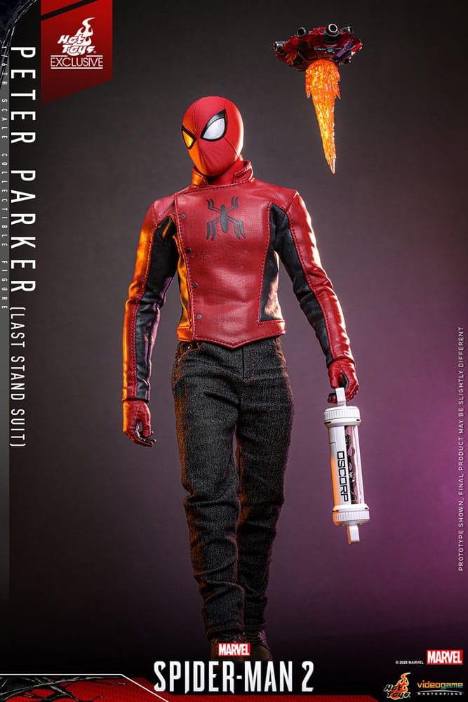 Spider-Man 2 Action Figure 1/6 Peter Parker (Last Stand Suit) Hot Toys Exclusive 30 cm, view 10