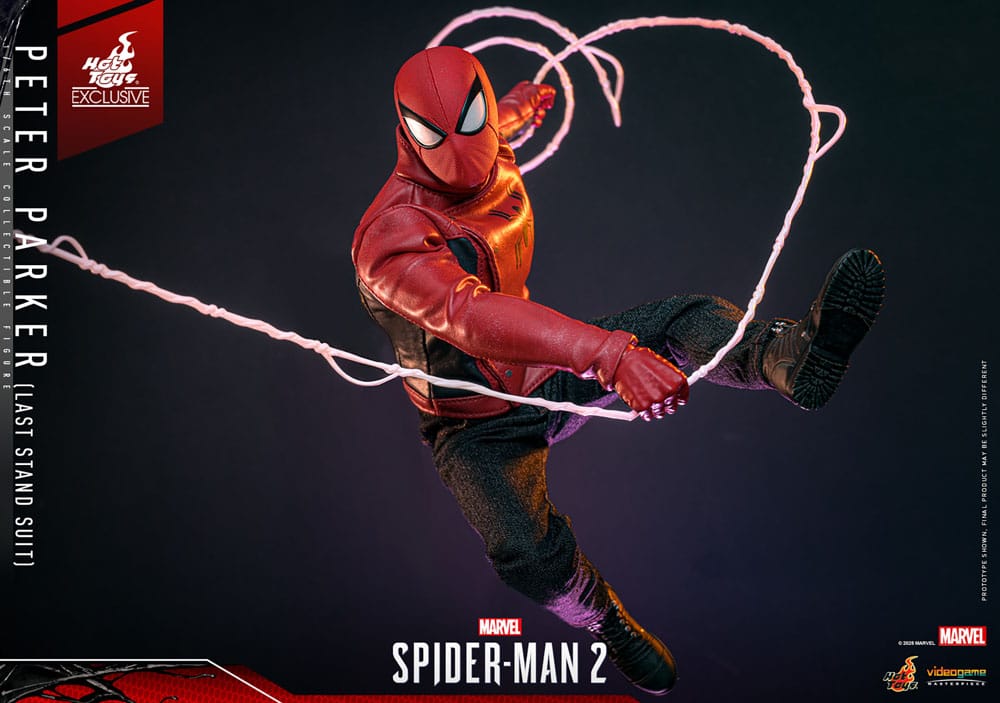 Spider-Man 2 Action Figure 1/6 Peter Parker (Last Stand Suit) Hot Toys Exclusive 30 cm, view 12
