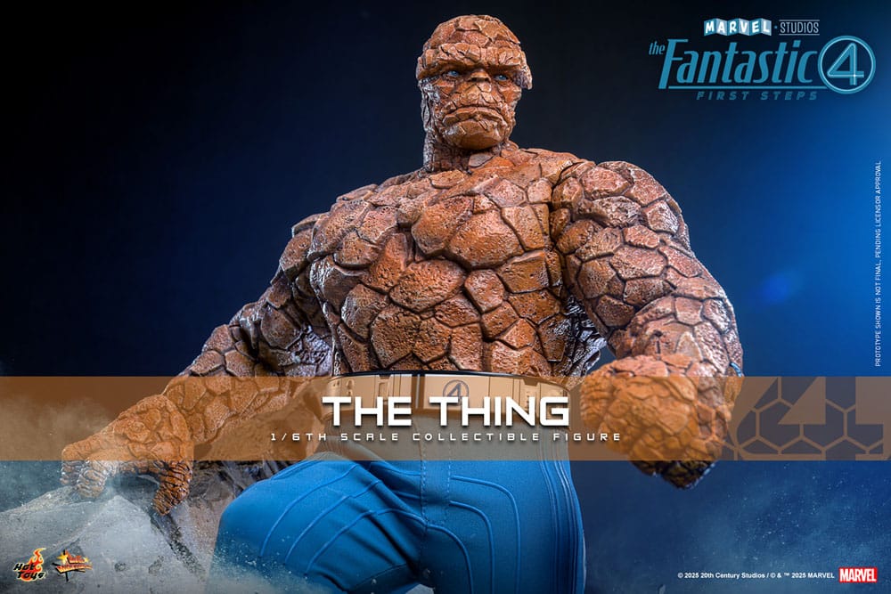 The Fantastic Four: First Steps Movie Masterpiece Action Figure 1/6 The Thing 31 cm, view 2