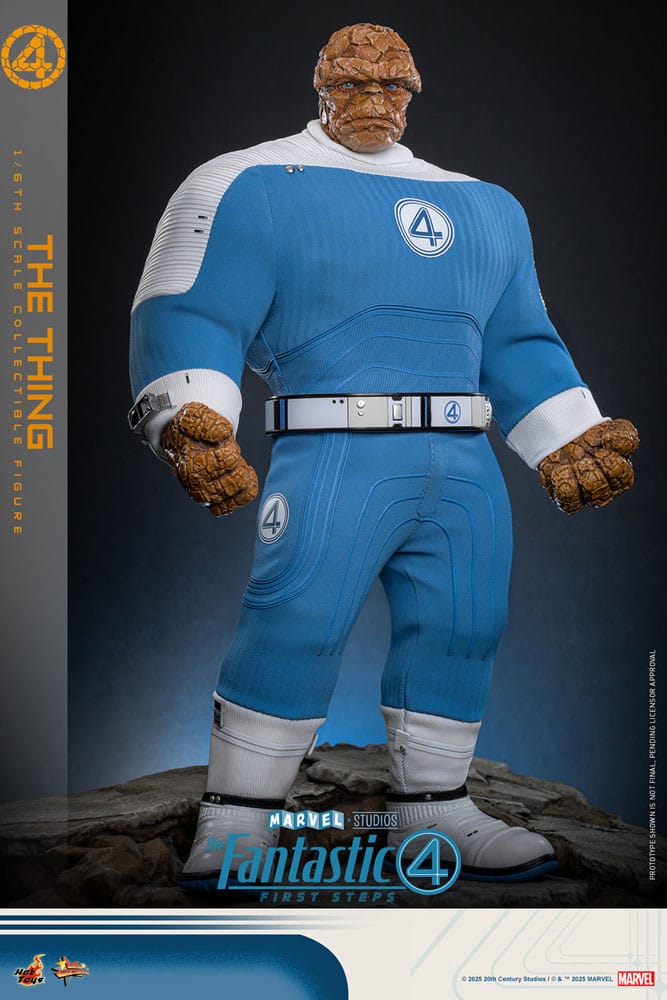 The Fantastic Four: First Steps Movie Masterpiece Action Figure 1/6 The Thing 31 cm, view 3
