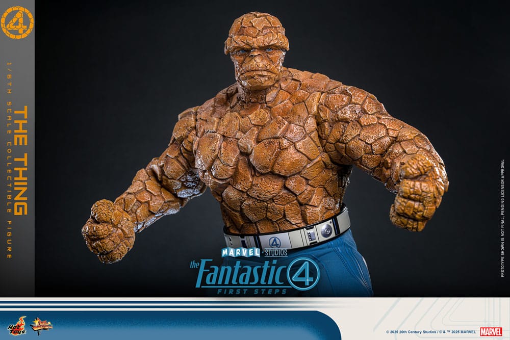 The Fantastic Four: First Steps Movie Masterpiece Action Figure 1/6 The Thing 31 cm, view 4