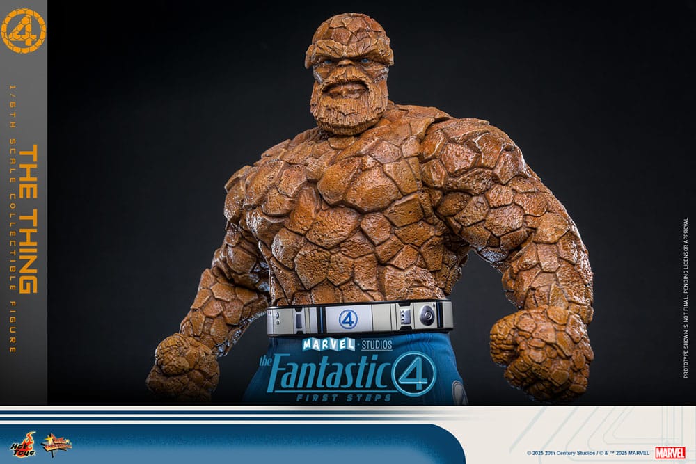 The Fantastic Four: First Steps Movie Masterpiece Action Figure 1/6 The Thing 31 cm, view 6
