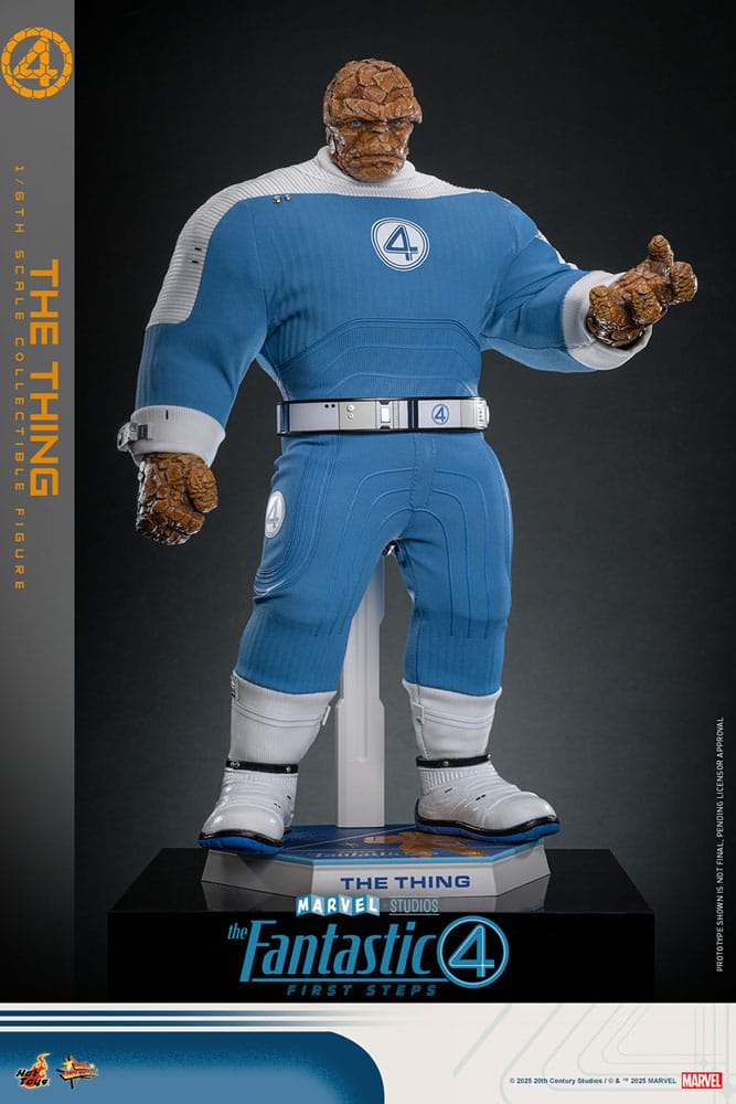 The Fantastic Four: First Steps Movie Masterpiece Action Figure 1/6 The Thing 31 cm, view 7