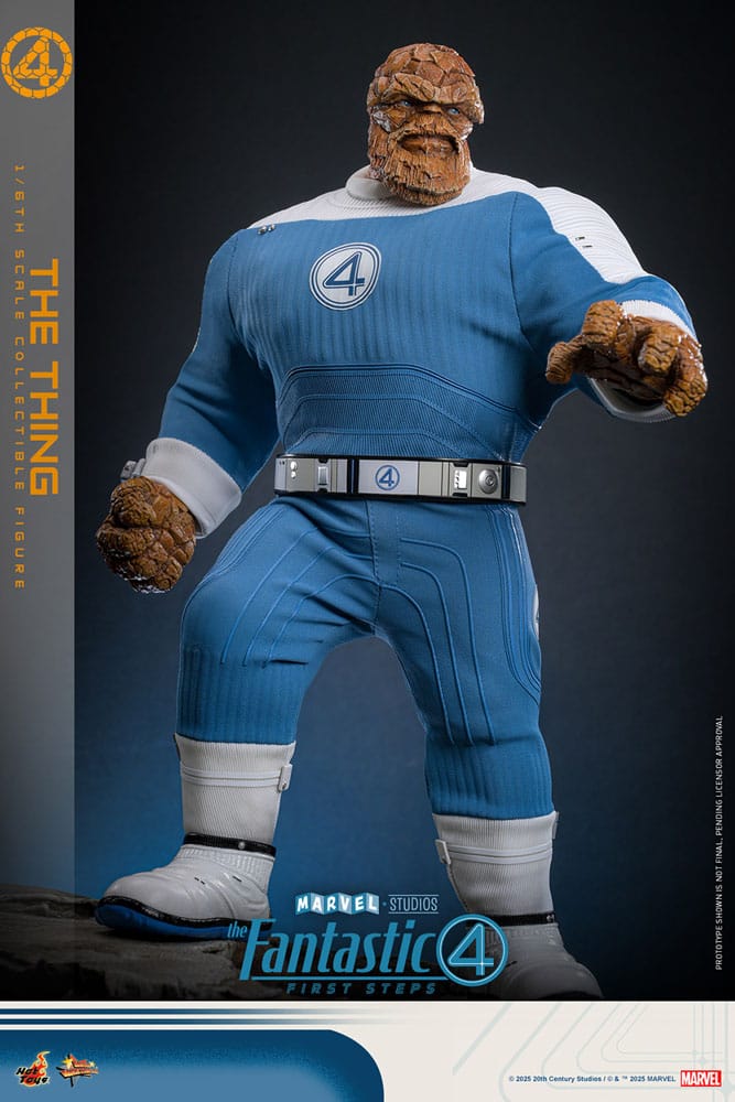 The Fantastic Four: First Steps Movie Masterpiece Action Figure 1/6 The Thing 31 cm, view 9