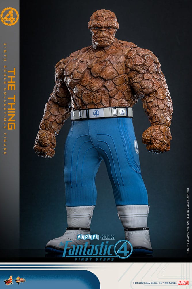 The Fantastic Four: First Steps Movie Masterpiece Action Figure 1/6 The Thing 31 cm, view 10