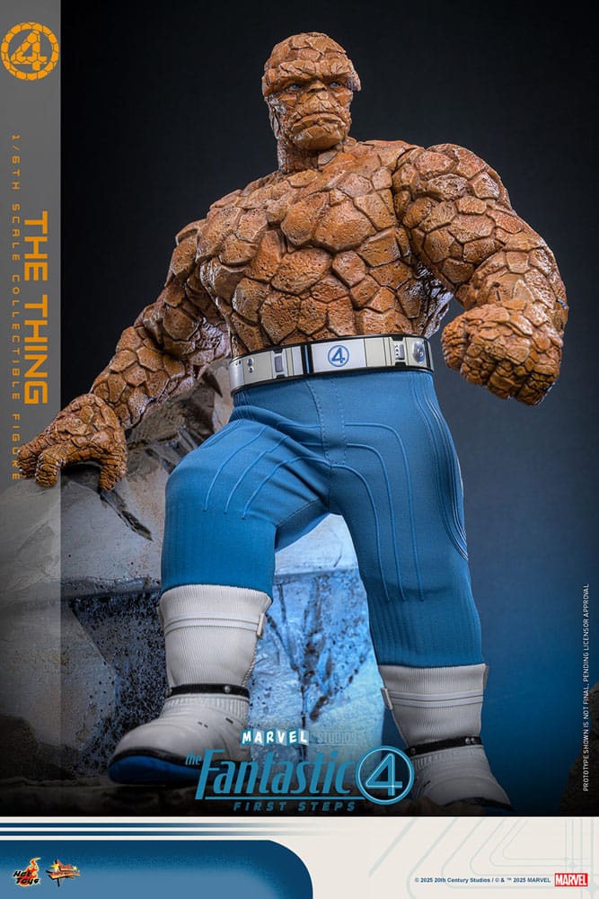 The Fantastic Four: First Steps Movie Masterpiece Action Figure 1/6 The Thing 31 cm, view 11