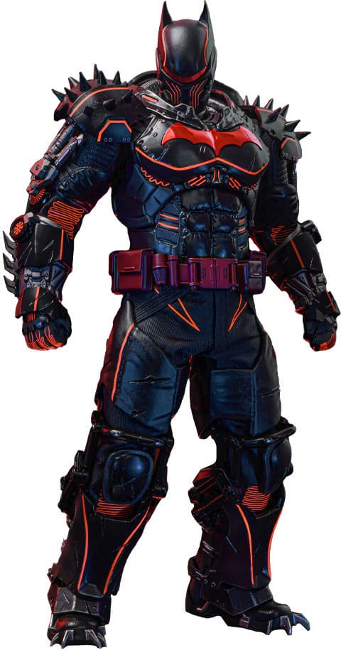 Batman Arkham Origins Videogame Masterpiece Action Figure 1/6 XE Suit Hellbat Version Hot Toys Exclusive 33 cm