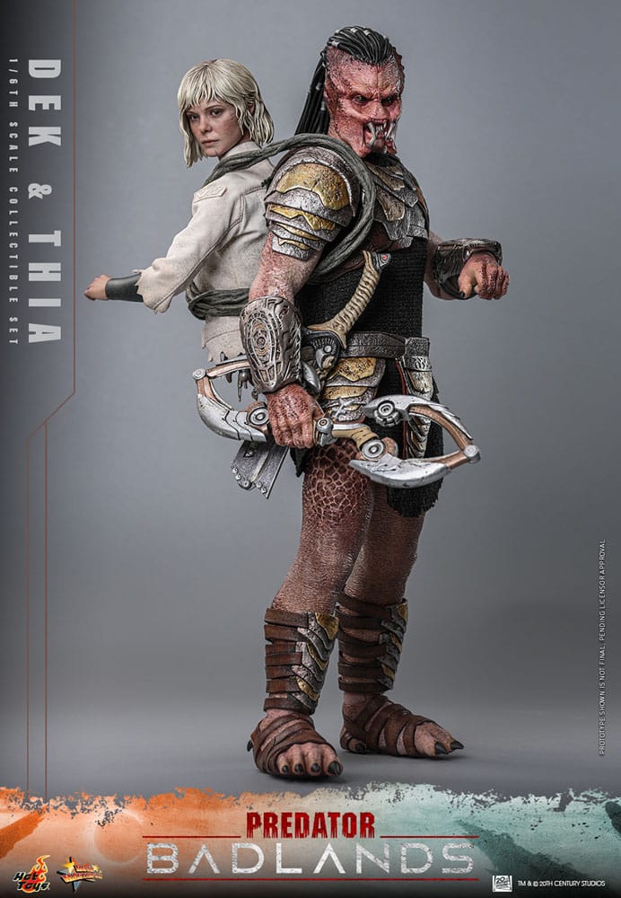 Predator: Badlands Movie Masterpiece Action Figure 1/6 Dek & Thia 30 cm