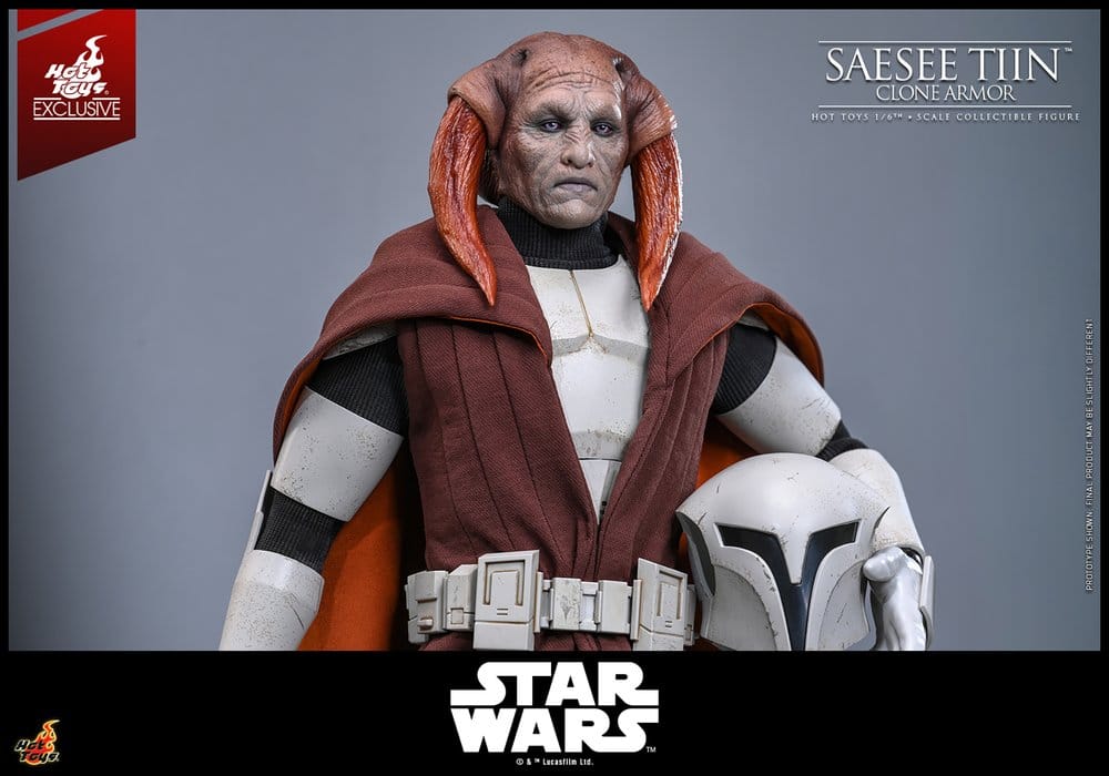 Star Wars: The Clone Wars Television Masterpiece Action Figure 1/6 Saesee Tiin (Clone Armor) (Hot Toys Exclusive) 32 cm