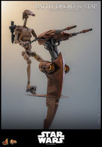 Star Wars: The Phantom Menace Movie Masterpiece Action Figure Set 1/6 Battle Droid & STAP 32 cm