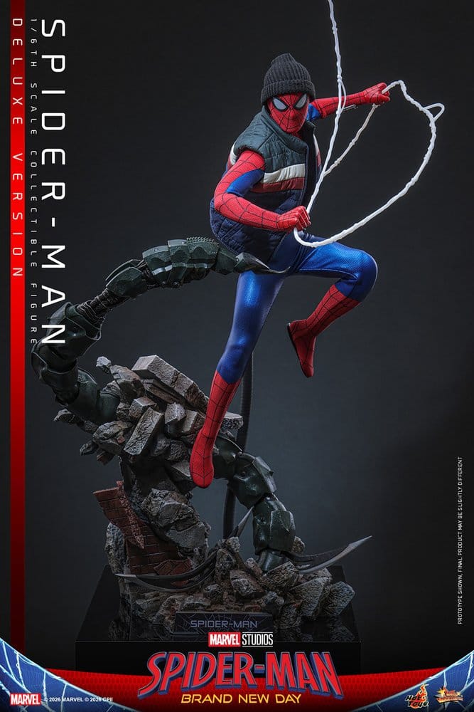 Spider-Man: Brand New Day Action Figure 1/6 Spider-Man (Deluxe Version) 29 cm