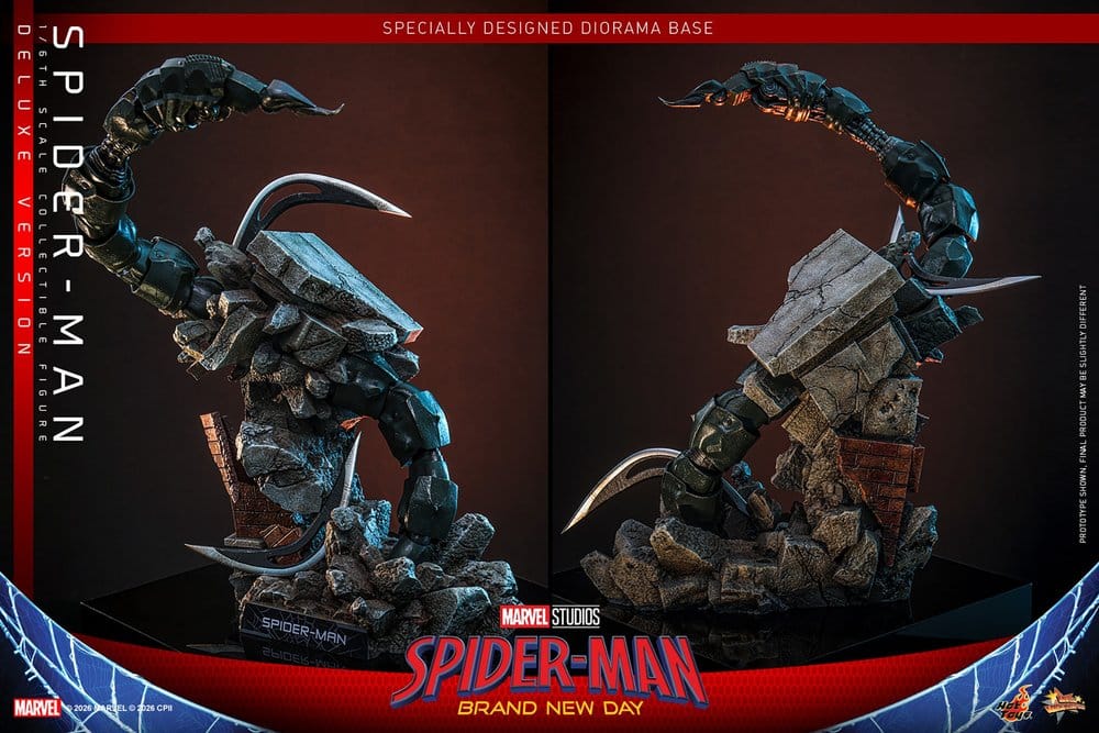 Spider-Man: Brand New Day Action Figure 1/6 Spider-Man (Deluxe Version) 29 cm