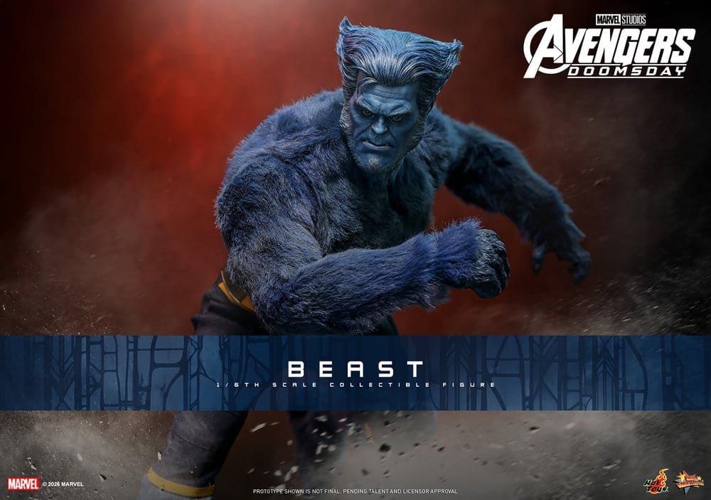Marvel X-Men Movie Masterpiece Action Figure 1/6 Beast (Collector Edition) 33 cm, view 2