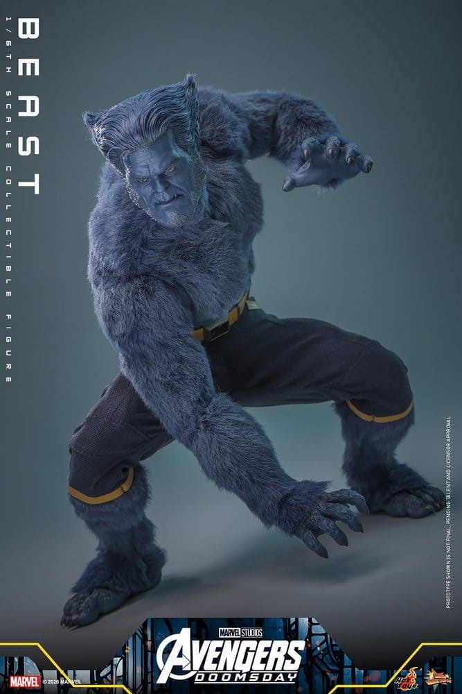 Marvel X-Men Movie Masterpiece Action Figure 1/6 Beast (Collector Edition) 33 cm, view 3
