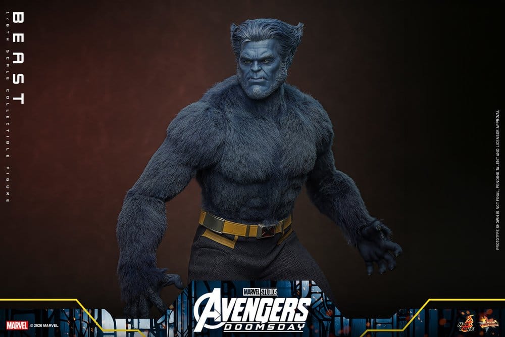 Marvel X-Men Movie Masterpiece Action Figure 1/6 Beast (Collector Edition) 33 cm, view 7