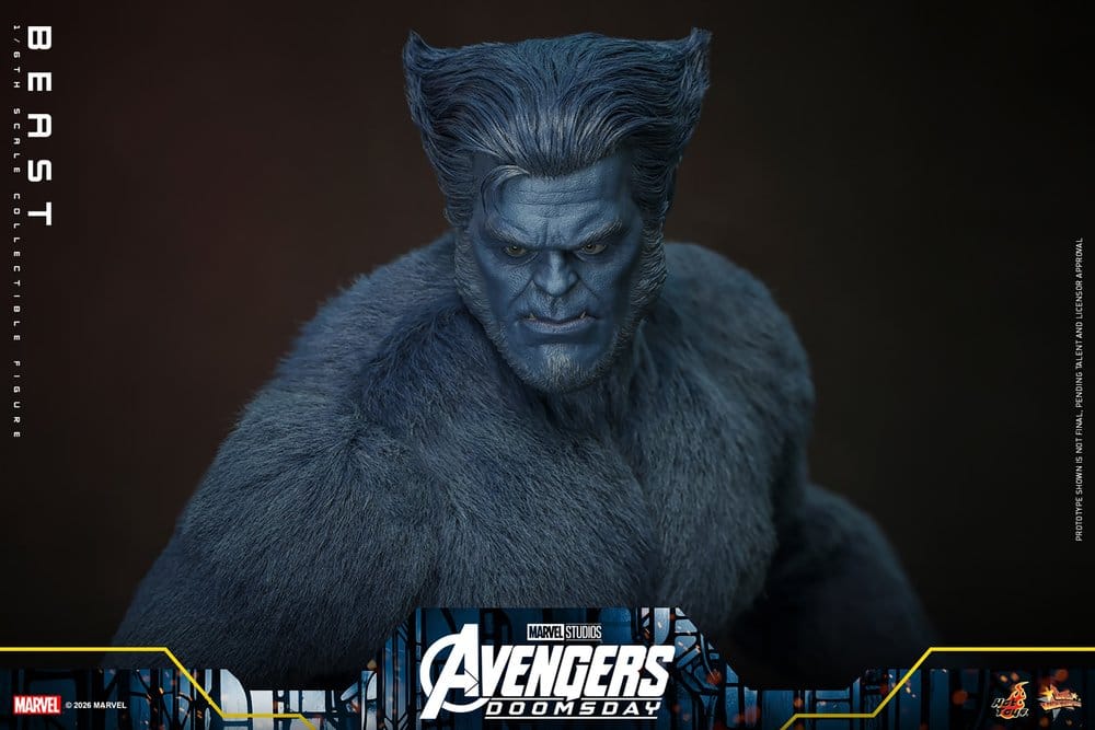 Marvel X-Men Movie Masterpiece Action Figure 1/6 Beast (Collector Edition) 33 cm, view 8