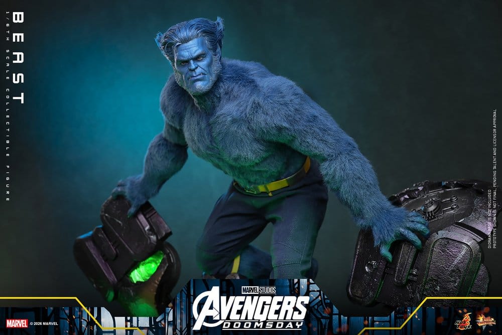 Marvel X-Men Movie Masterpiece Action Figure 1/6 Beast (Collector Edition) 33 cm, view 9