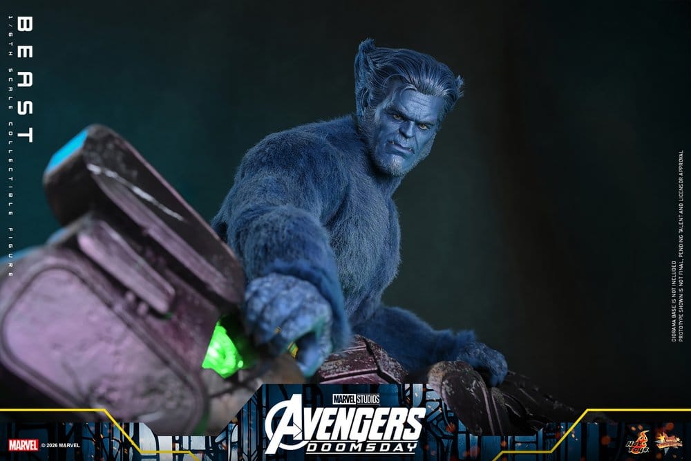 Marvel X-Men Movie Masterpiece Action Figure 1/6 Beast (Collector Edition) 33 cm, view 10
