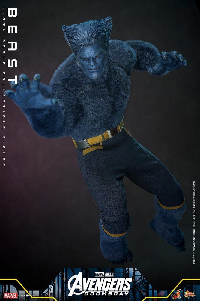 Marvel X-Men Movie Masterpiece Action Figure 1/6 Beast (Collector Edition) 33 cm, view 11