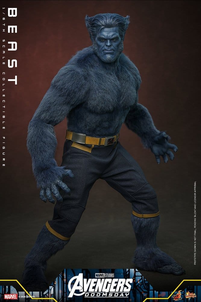 Marvel X-Men Movie Masterpiece Action Figure 1/6 Beast (Collector Edition) 33 cm, view 12