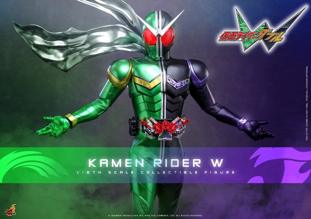 Kamen Rider Television Masterpiece Series Action Figure 1/6 Kamen Rider W 31 cm, view 2
