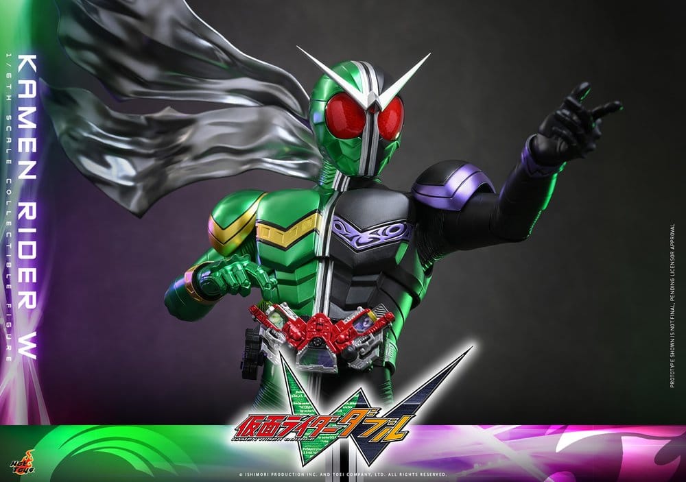Kamen Rider Television Masterpiece Series Action Figure 1/6 Kamen Rider W 31 cm, view 6
