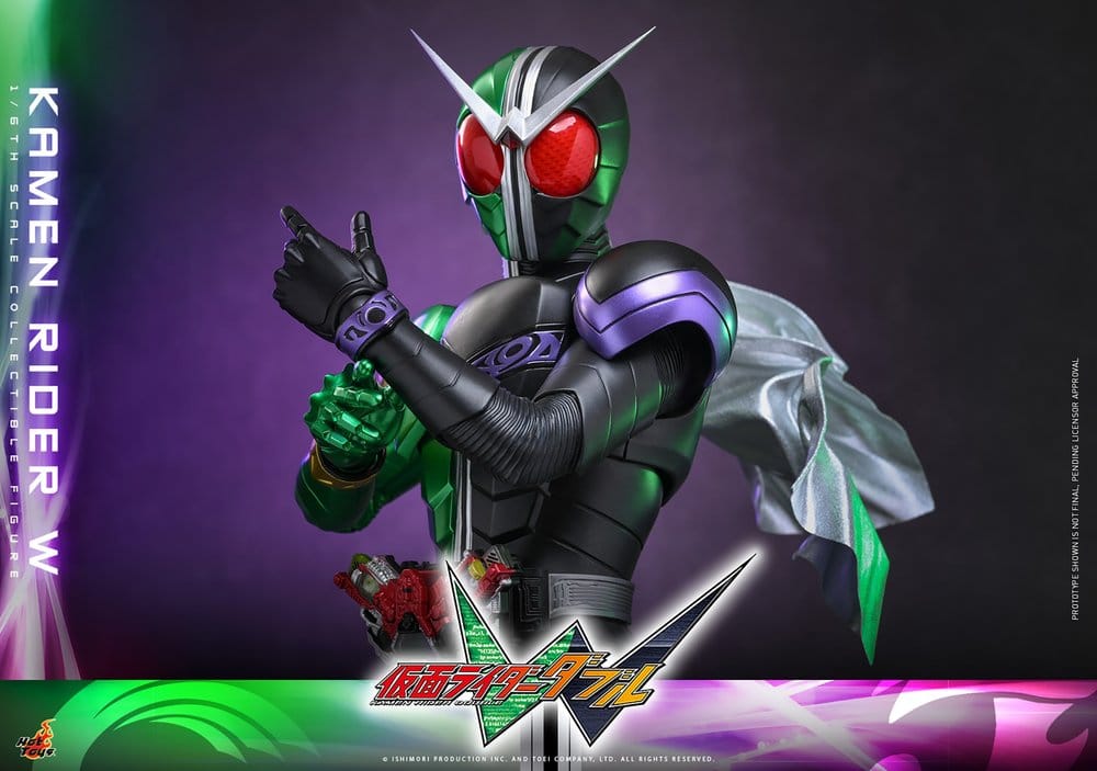 Kamen Rider Television Masterpiece Series Action Figure 1/6 Kamen Rider W 31 cm, view 7