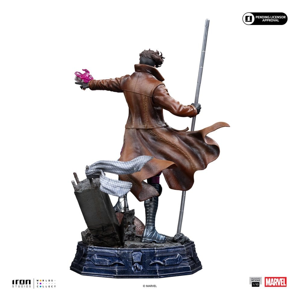 Marvel Gambit Unleashed Art Scale Statue 1/10 Gambit 28 cm, view 5