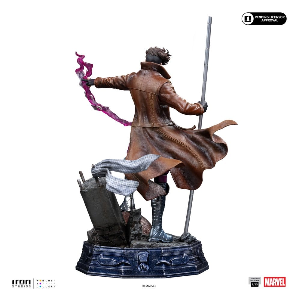 Marvel Gambit Unleashed Art Scale Statue 1/10 Gambit 28 cm, view 6