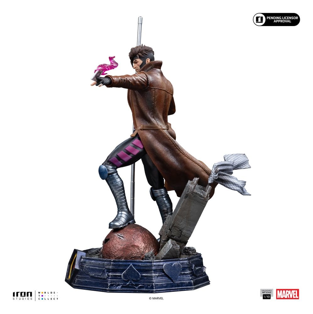Marvel Gambit Unleashed Art Scale Statue 1/10 Gambit 28 cm, view 7