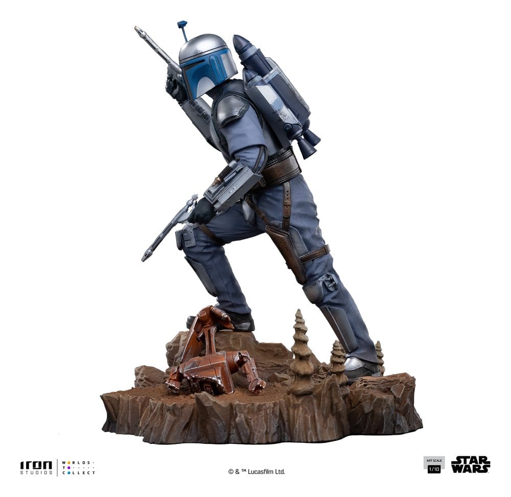 Star Wars Jango Fett Art Scale Statue 1/10 Jango Fett 21 cm, view 2