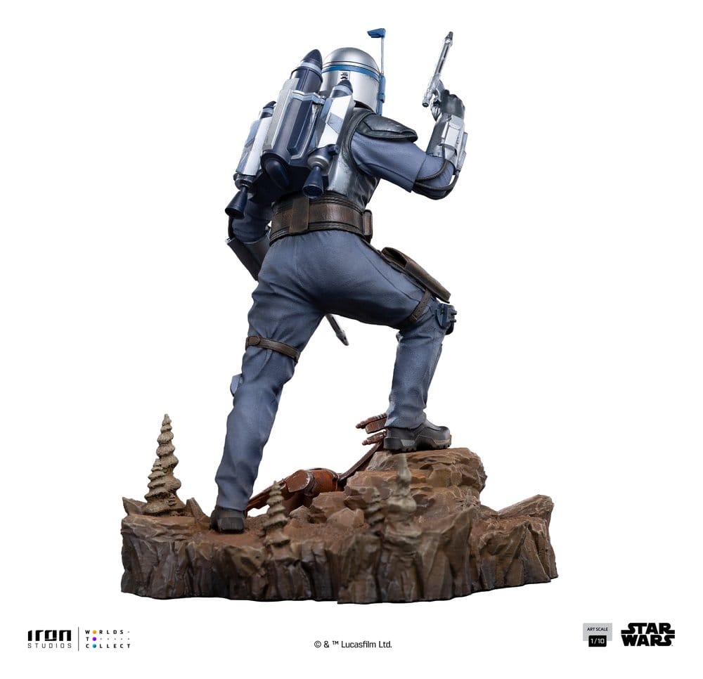 Star Wars Jango Fett Art Scale Statue 1/10 Jango Fett 21 cm, view 3