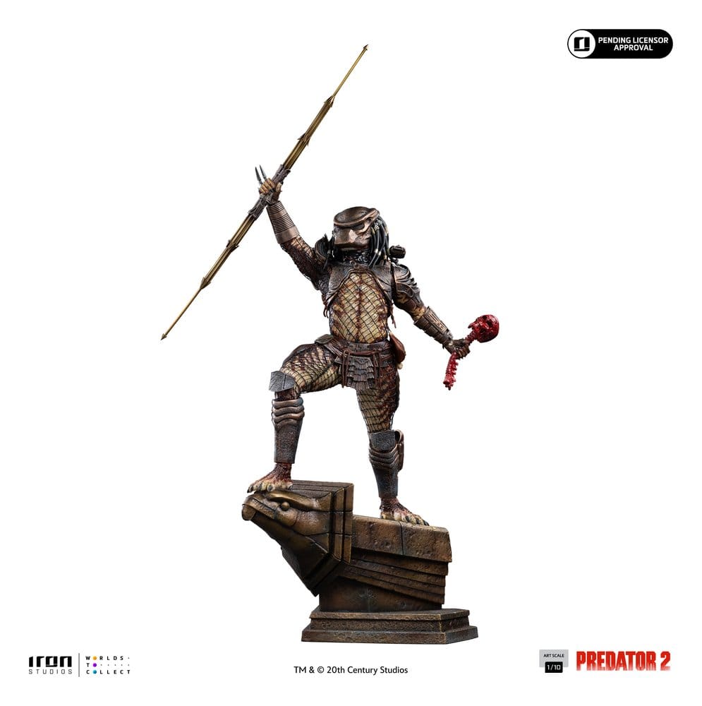 Predator 2 Predator City Hunter Art Scale Statue 1/10 Predator City Hunter 43 cm, view 6
