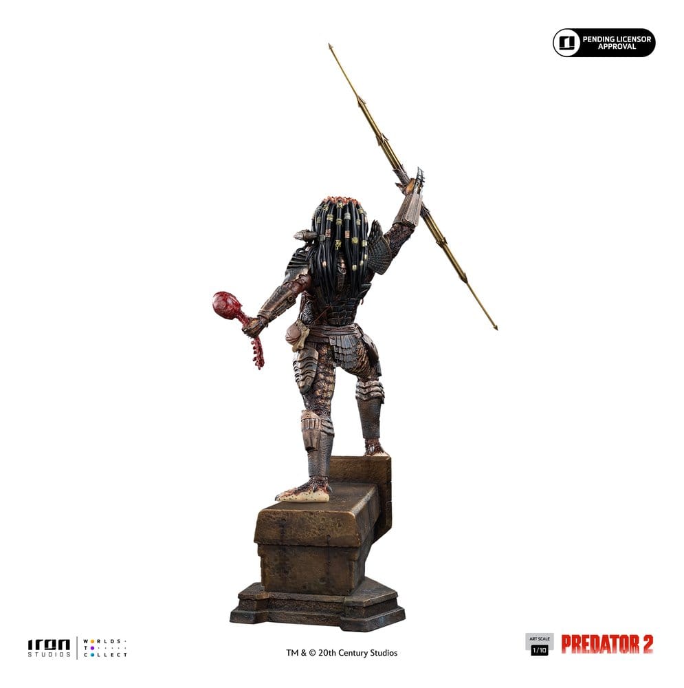 Predator 2 Predator City Hunter Art Scale Statue 1/10 Predator City Hunter 43 cm, view 9