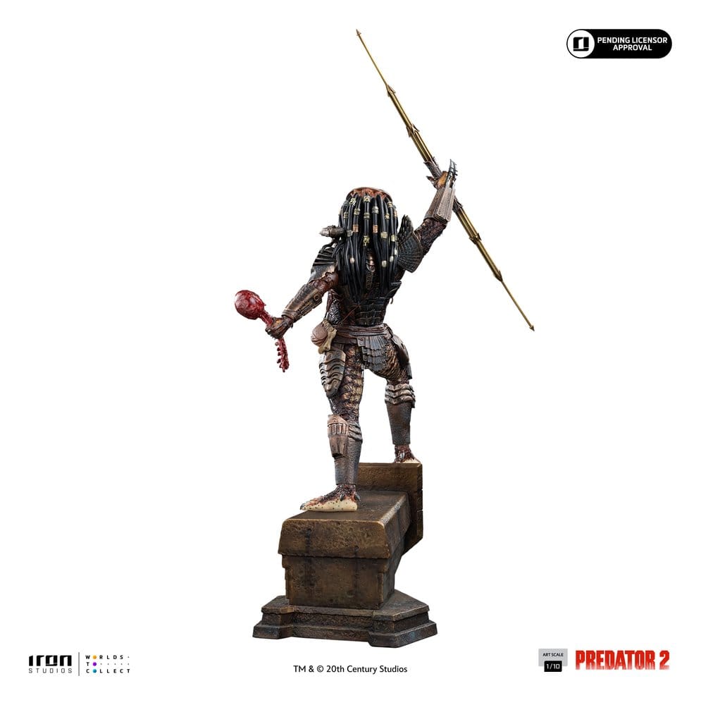 Predator 2 Predator City Hunter Art Scale Statue 1/10 Predator City Hunter 43 cm, view 10