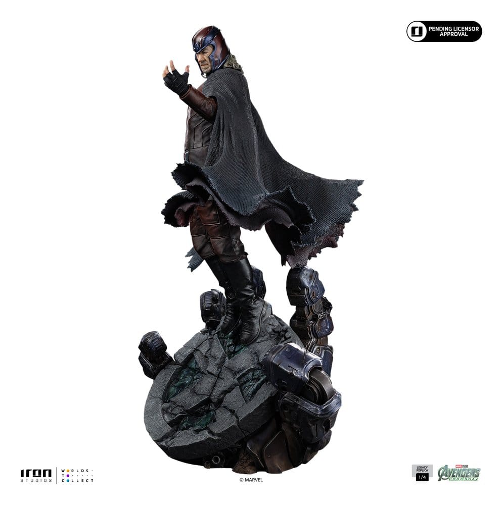 Avengers: Doomsday Legacy Replica Statue 1/4 Magneto 70 cm, view 2